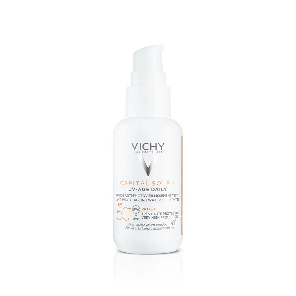 Vichy Capital Soleil UV-Age Daily Fluido Com Cor SPF50+