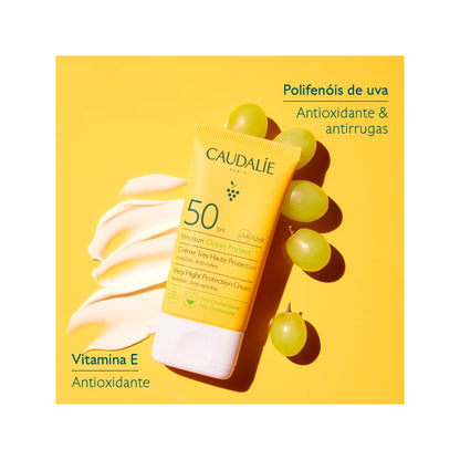 Caudalie Creme Rosto Vinosun FPS50 - Love my Pharma
