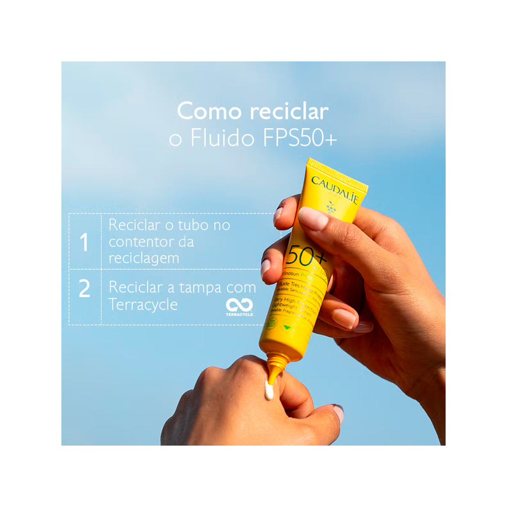 Caudalie Fluido de Rosto Vinosun FPS50 + - Love my Pharma