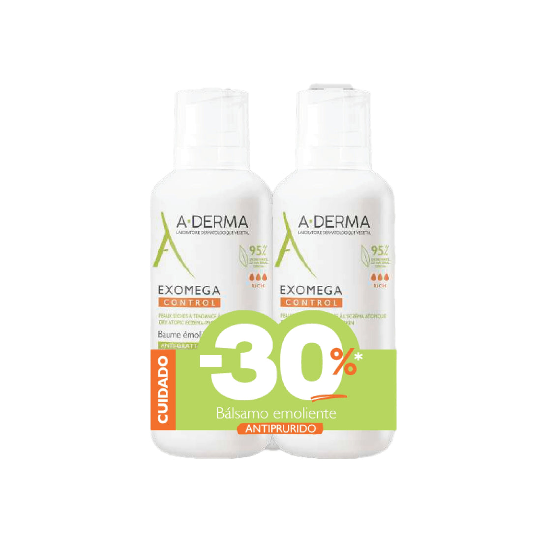 A-DERMA Exomega Control Duo Bálsamo Emoliente Antiprurido, Preço Especial - Love my Pharma