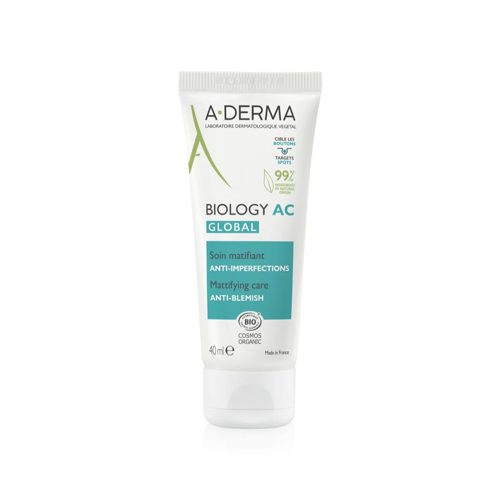 A-DERMA Creme Biology AC Global CR Anti-imperfeições - Love my Pharma