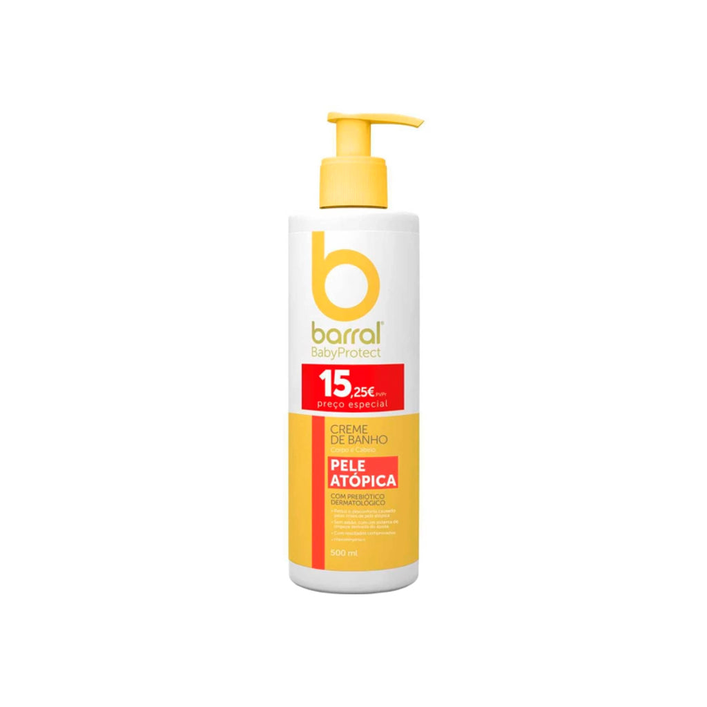 Barral Babyprotect Creme Banho Pele Atopica - Preço Especial - Love my Pharma