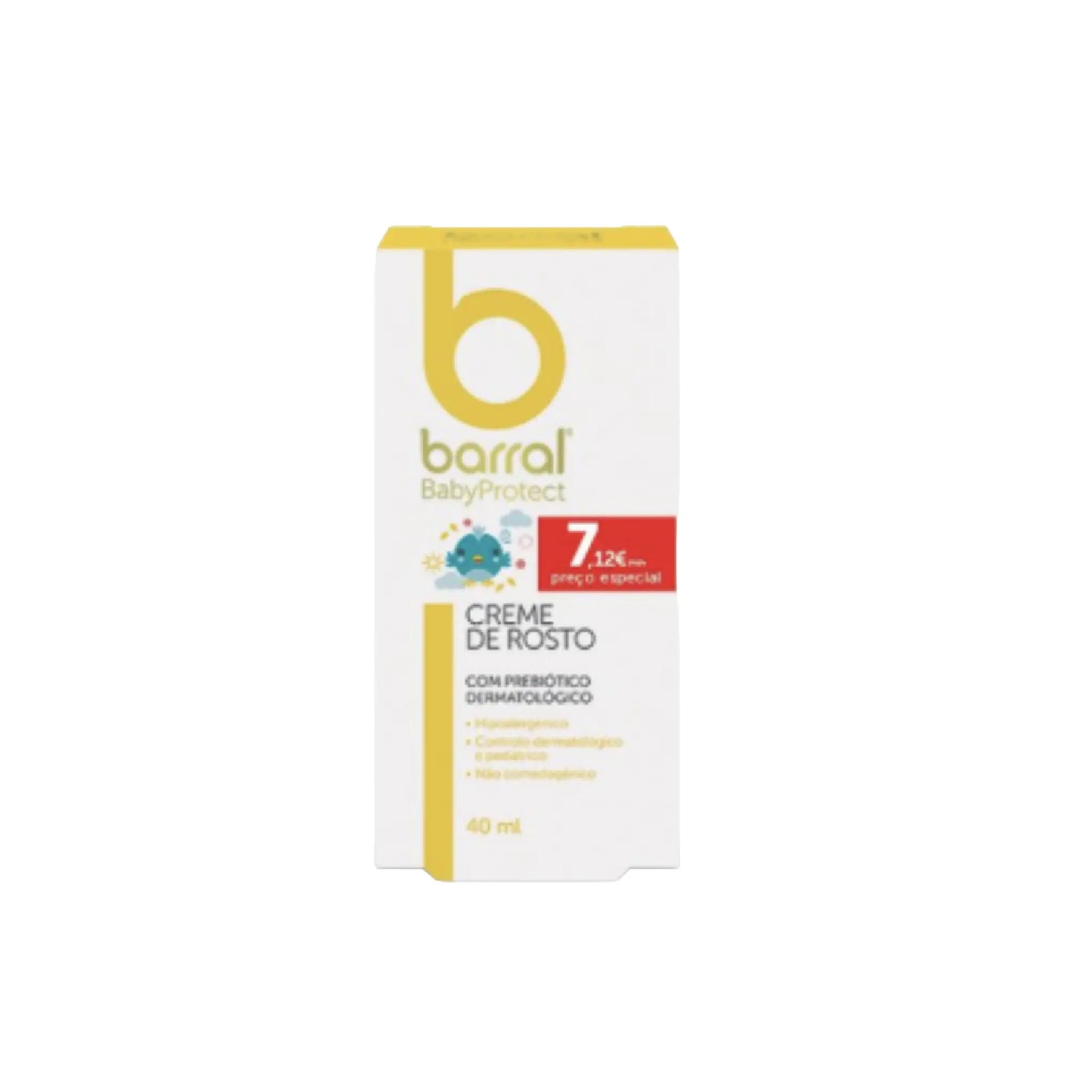 Barral Creme Rosto BabyProtect - Preço Especial