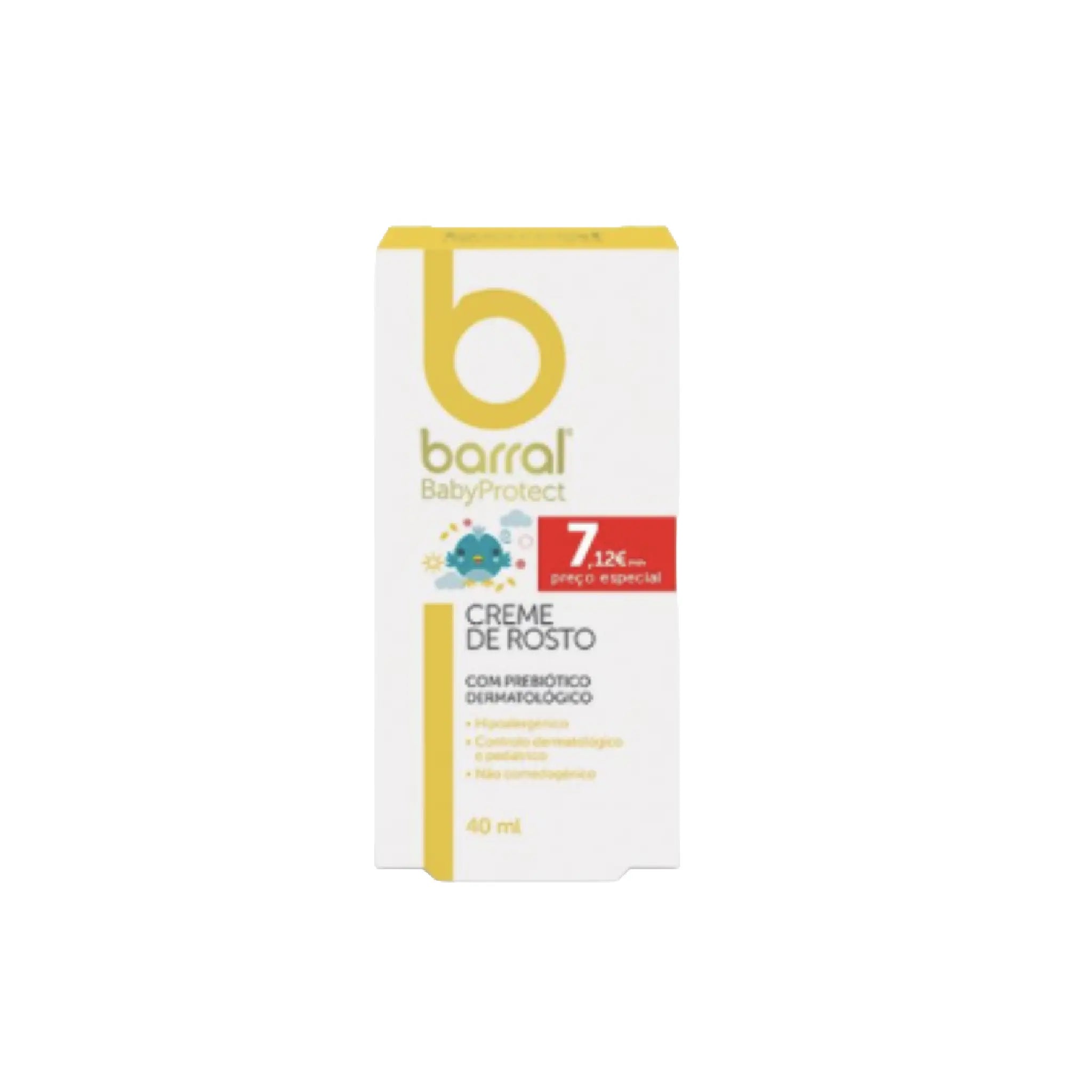 Barral Creme Rosto BabyProtect - Preço Especial
