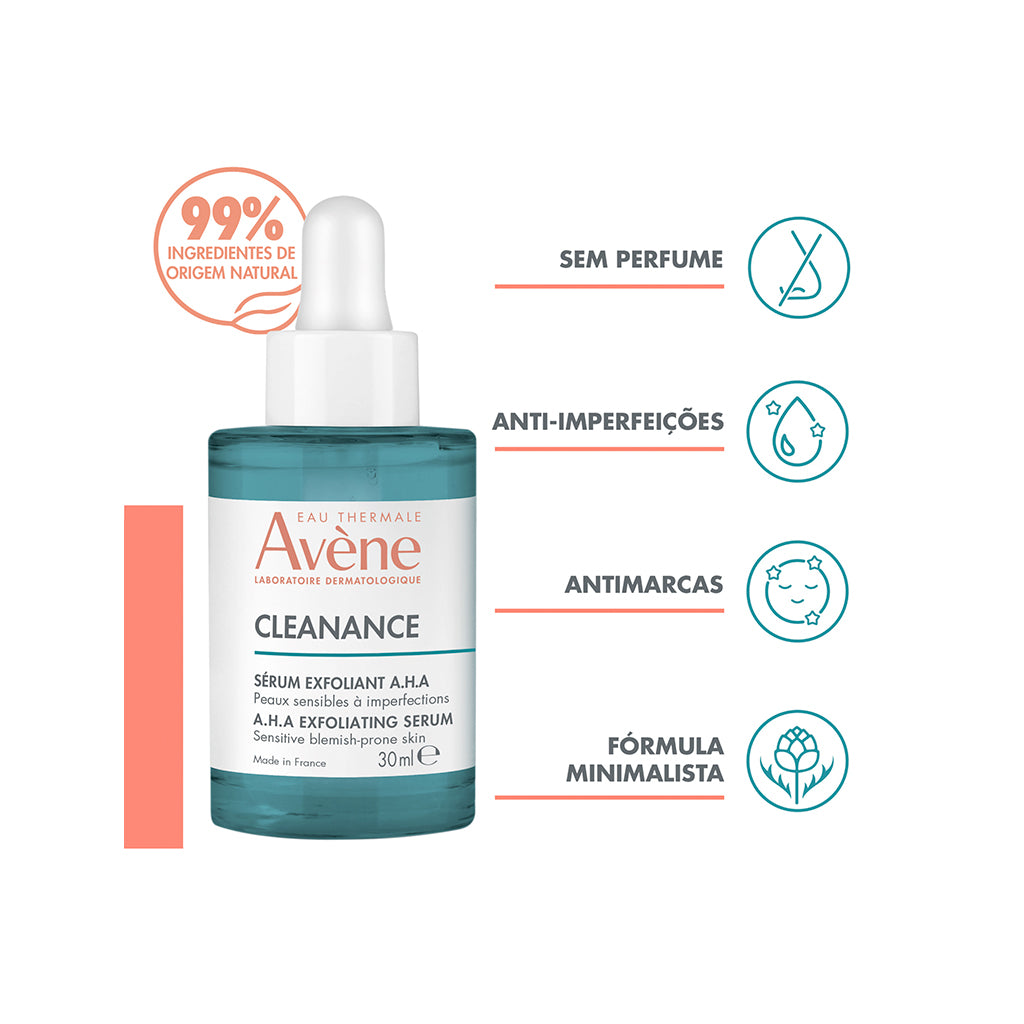 Avène Sérum Esfoliante Anti-Imperfeições Cleanance - Love my Pharma