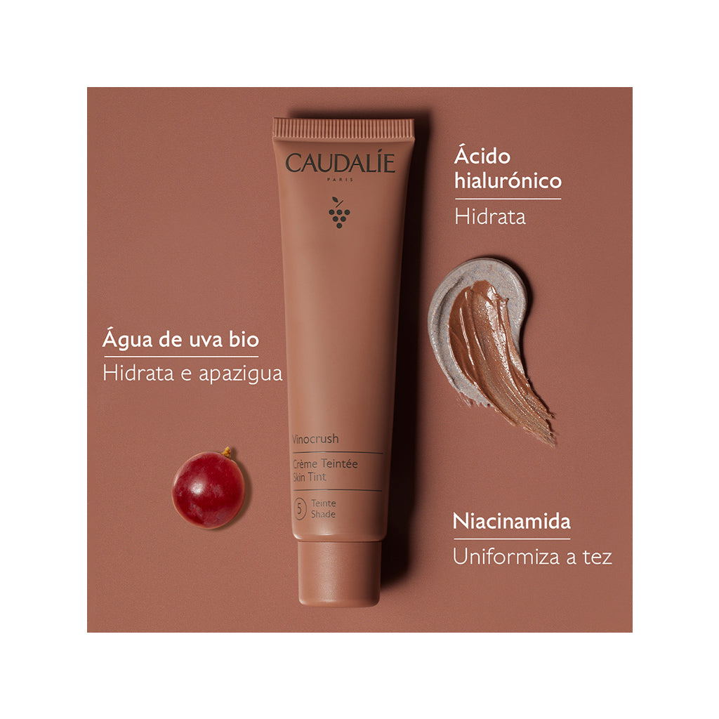 Caudalie Creme com Cor Vinocrush - Love my Pharma