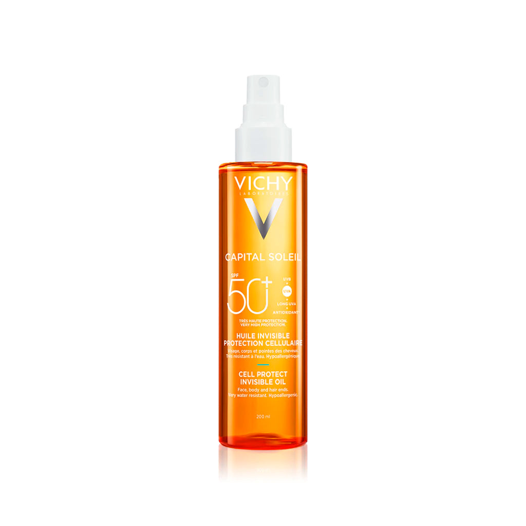 Vichy Capital Soleil Óleo Invisível Cell Protect SPF50+