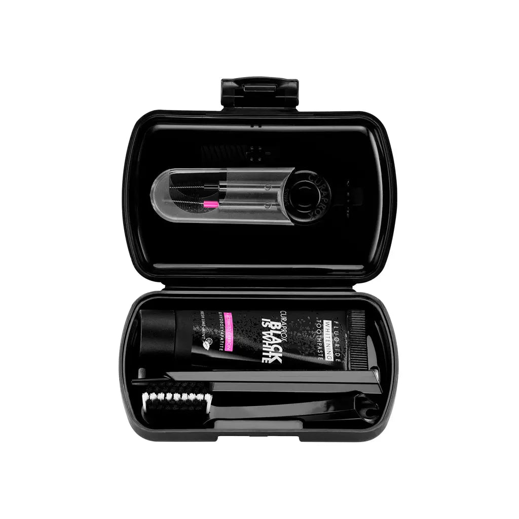 Kit de Viagem Black Is White CURAPROX
