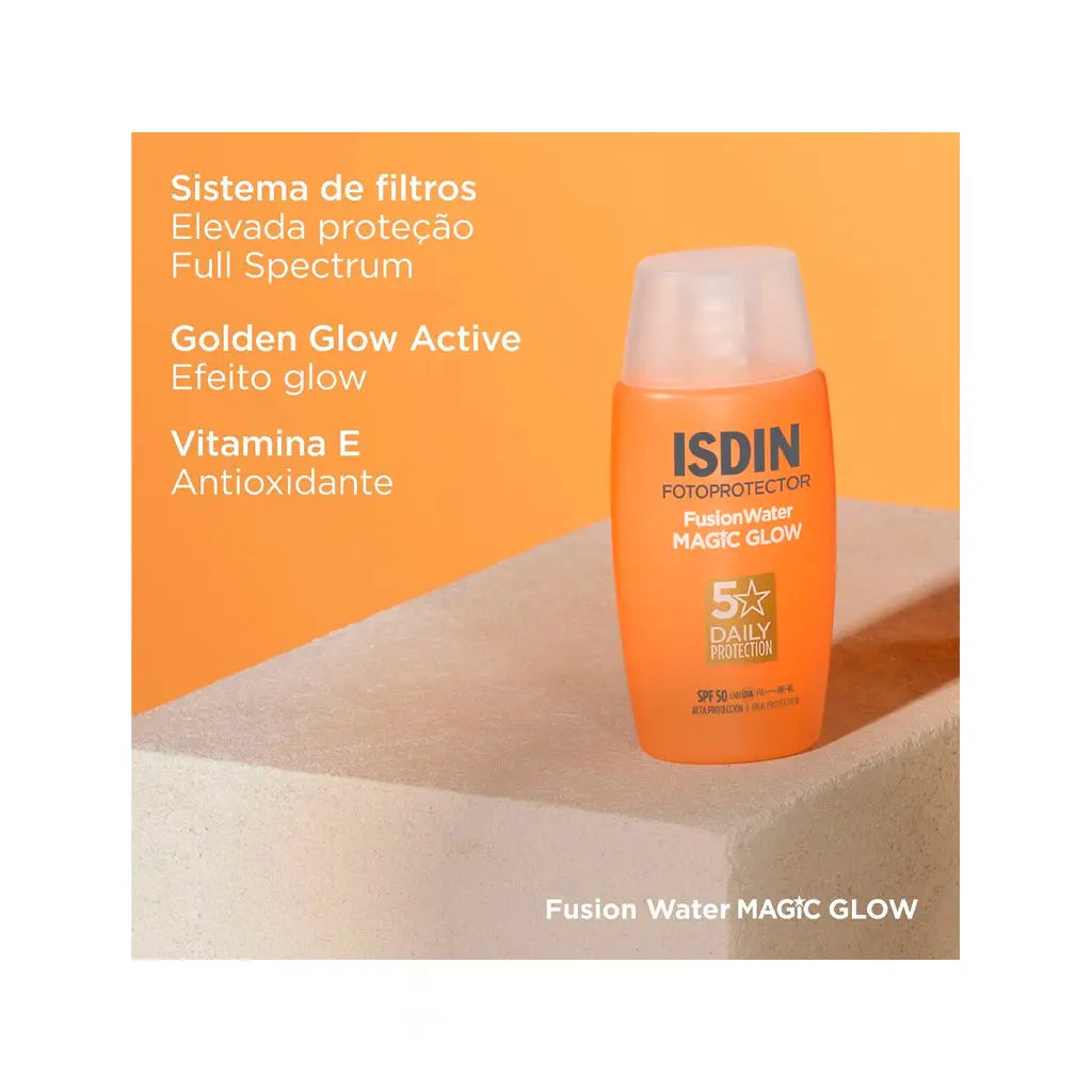 Fotoprotetor Fusion Water Magic Glow SPF50