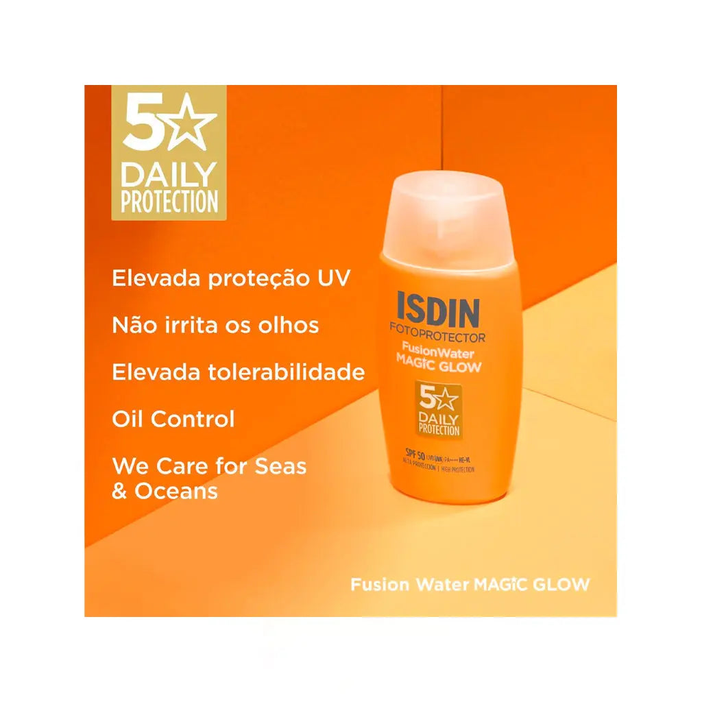 Fotoprotetor Fusion Water Magic Glow SPF50