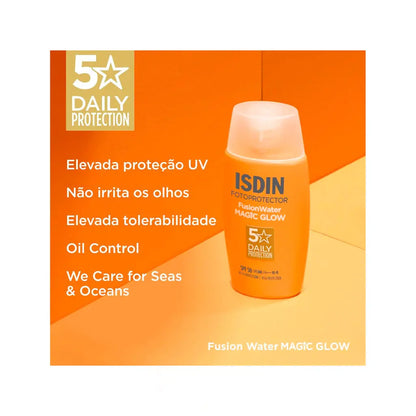 Fotoprotetor Fusion Water Magic Glow SPF50