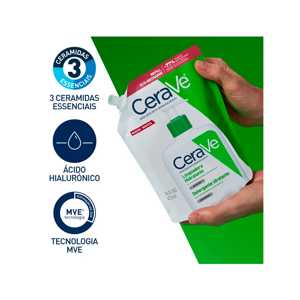 Cerave Creme Limpeza Hidratante Refill - Love my Pharma