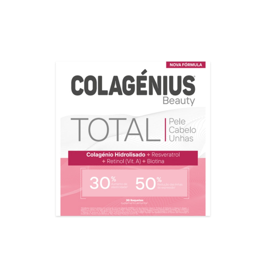 Colagénius Colagénius Beauty Total Saquetas Morango - Love my Pharma