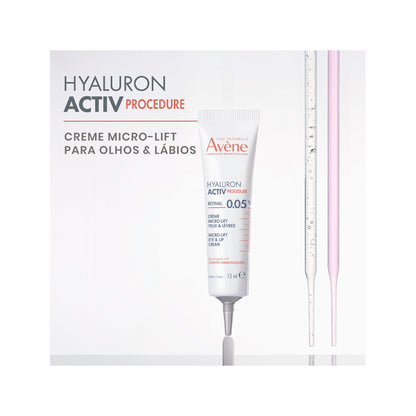 Crema Procedimiento Activo de Ácido Hialurónico Ojos/ Labios