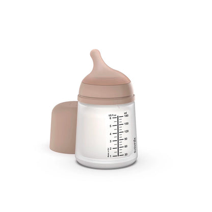 Biberão Anticólicas Zero-Zero Tetina Fluxo Lento S 180 ml Suavinex