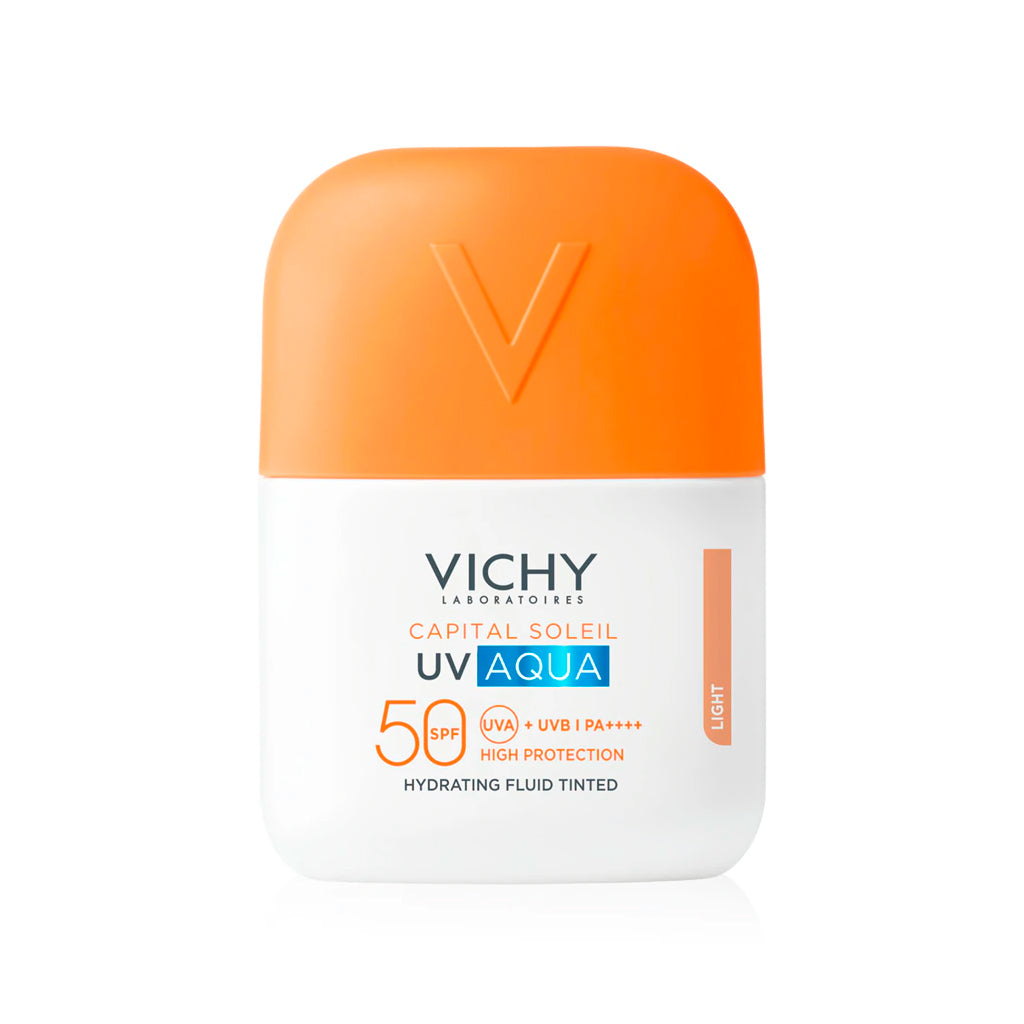 Vichy Capital Soleil UV Aqua Fluido Hidratante Tom Claro SPF50+
