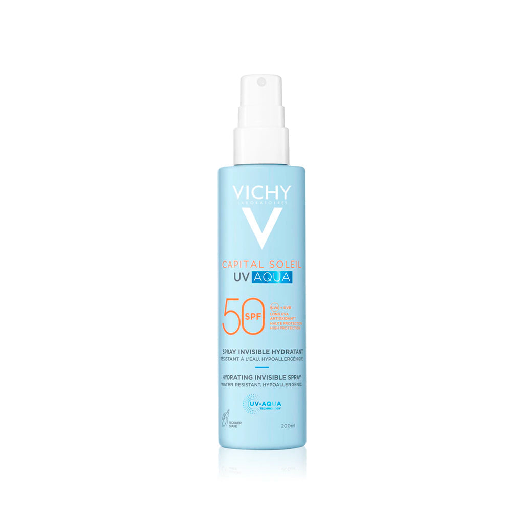 Vichy Capital Soleil UV Aqua Spray Hidratante Invisível SPF50+