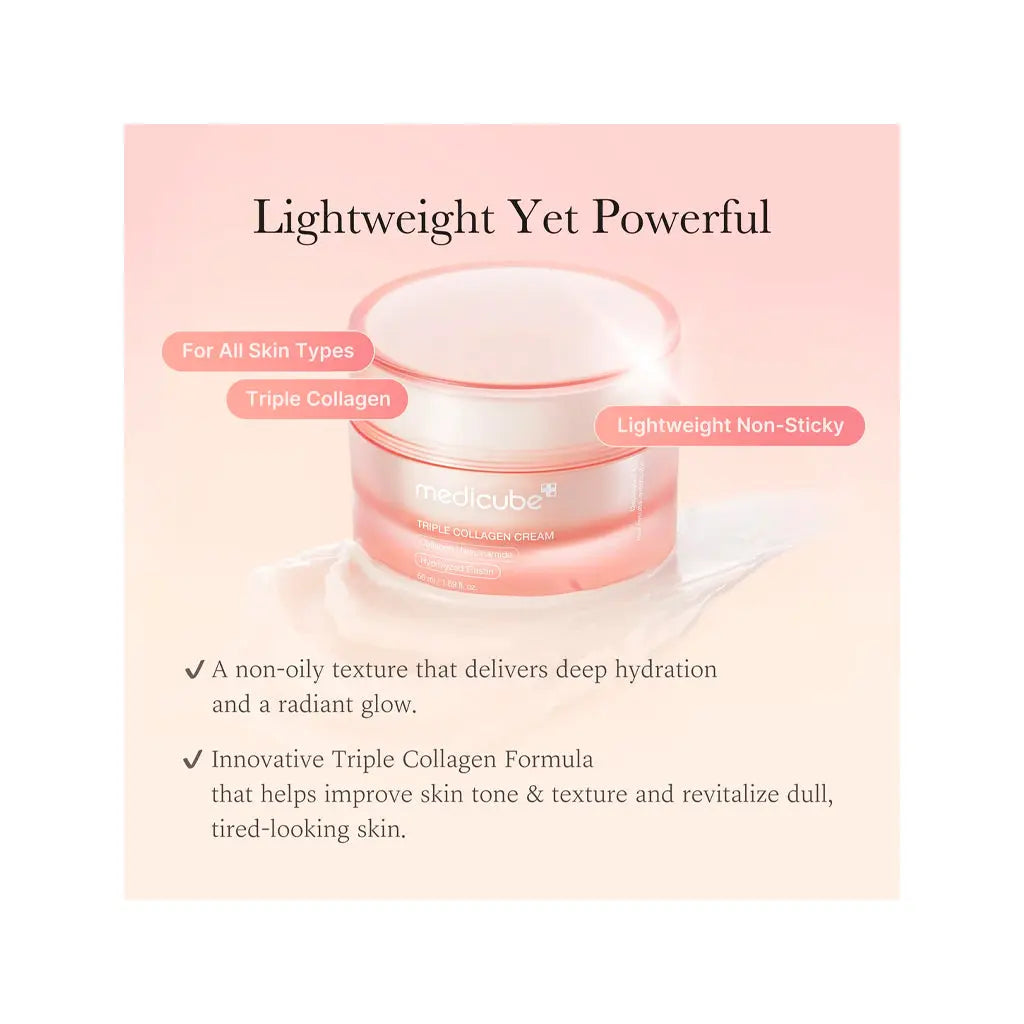Medicube Triple Collagen Cream 4.0 | Love my Pharma