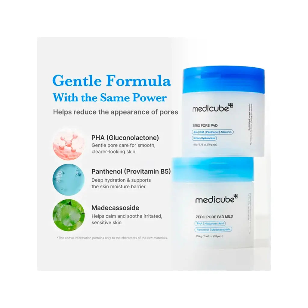 Medicube Zero Pore Mild Pad | Love my Pharma