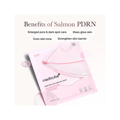 Medicube PDRN Pink Collagen Gel Mask | Love my Pharma