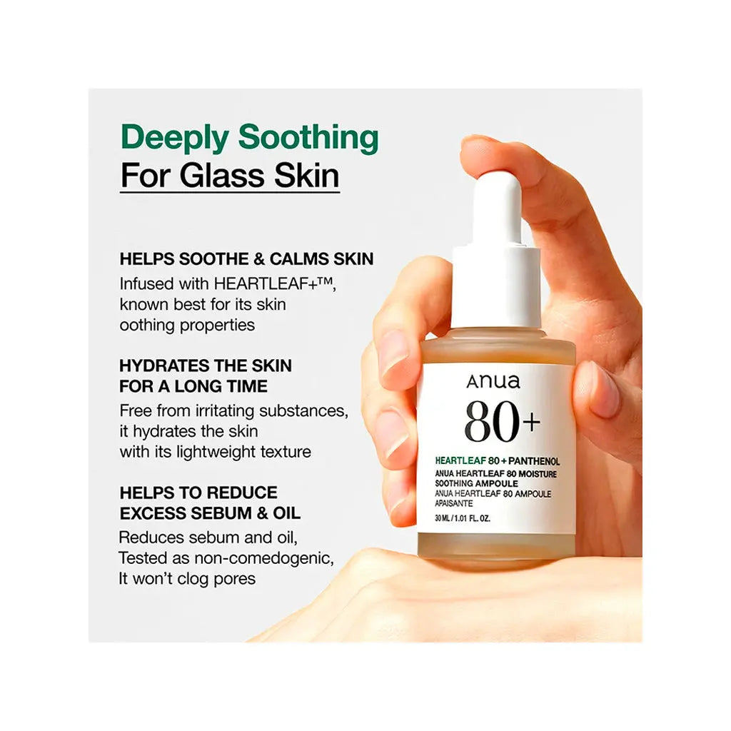 Anua Heartleaf 80% Soothing Ampoule | Love my Pharma