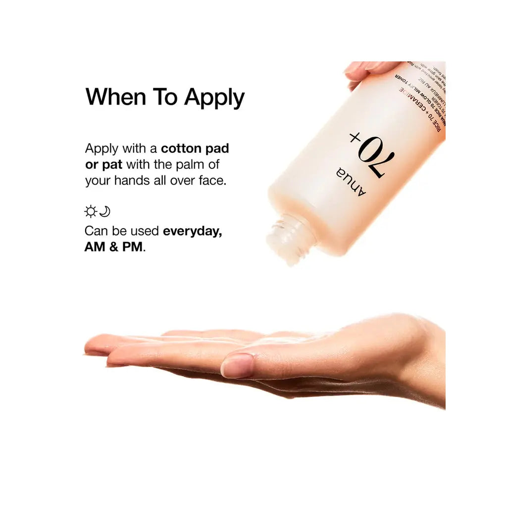 Anua Rice 70 Glow Milky Toner | Love my Pharma