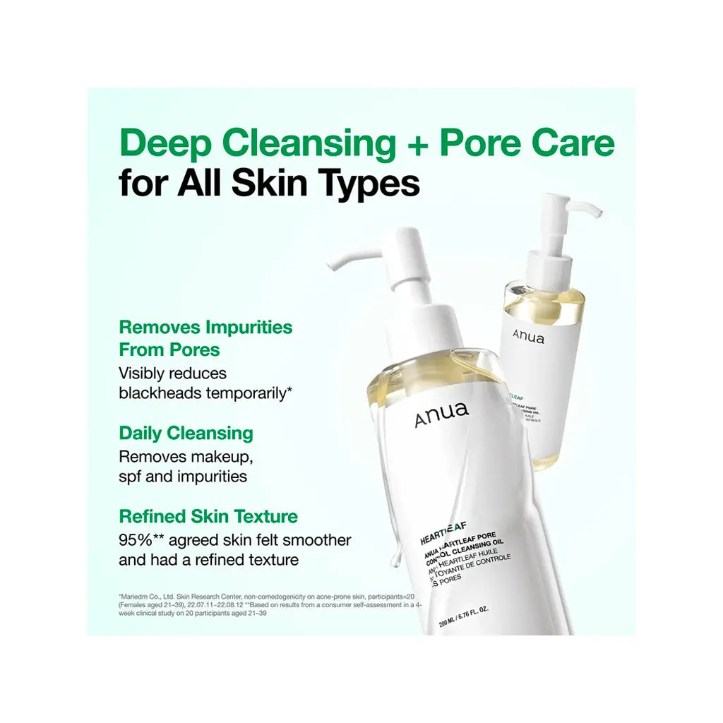 Anua Heartleaf Pore Control Cleansing Oil | Love my Pharma