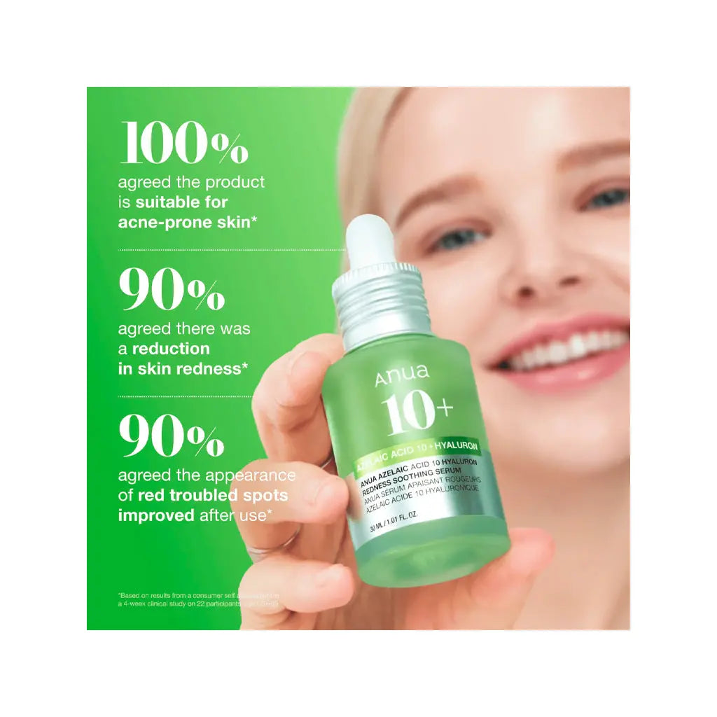 Anua Azelaic Acid 10 Hyaluron Redness Soothing Serum | Love my Pharma