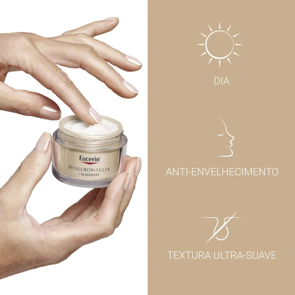 Eucerin Creme Dia Hyaluron-Filler + Elasticity FPS15 - Love my Pharma