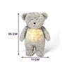 Moonie Peluche Ursinho Luz/Som Orgânico - Humming Bear Grey - Love my Pharma