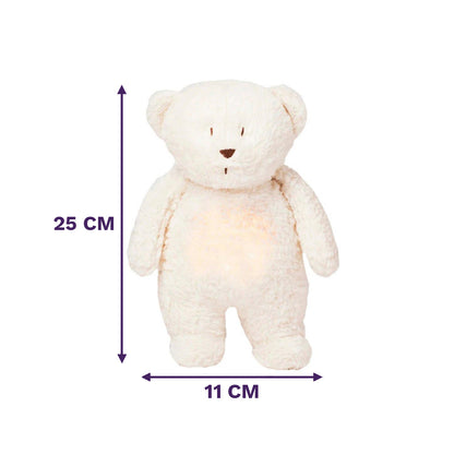 Peluche Osito Luz/Sonido Orgánico - Humming Bear Polar