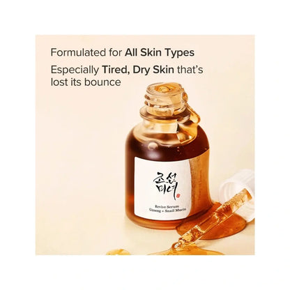 Beauty of Joseon Revive Serum: Ginseng + Snail Mucin | Love my Pharma