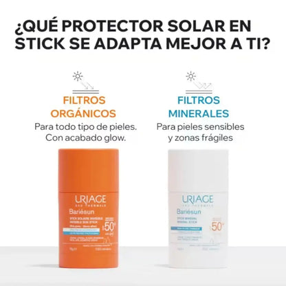 Uriage Bariésun Stick Solar Invisível FPS50+ Uriage