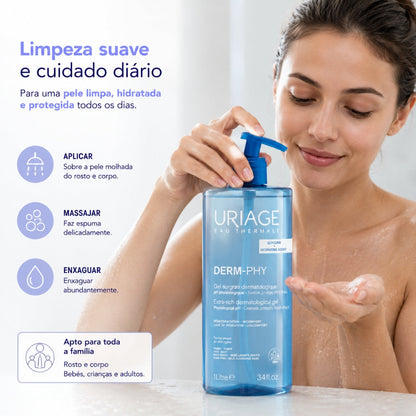 Uriage Derm-Phy Surgras Gel Dermatológico Uriage