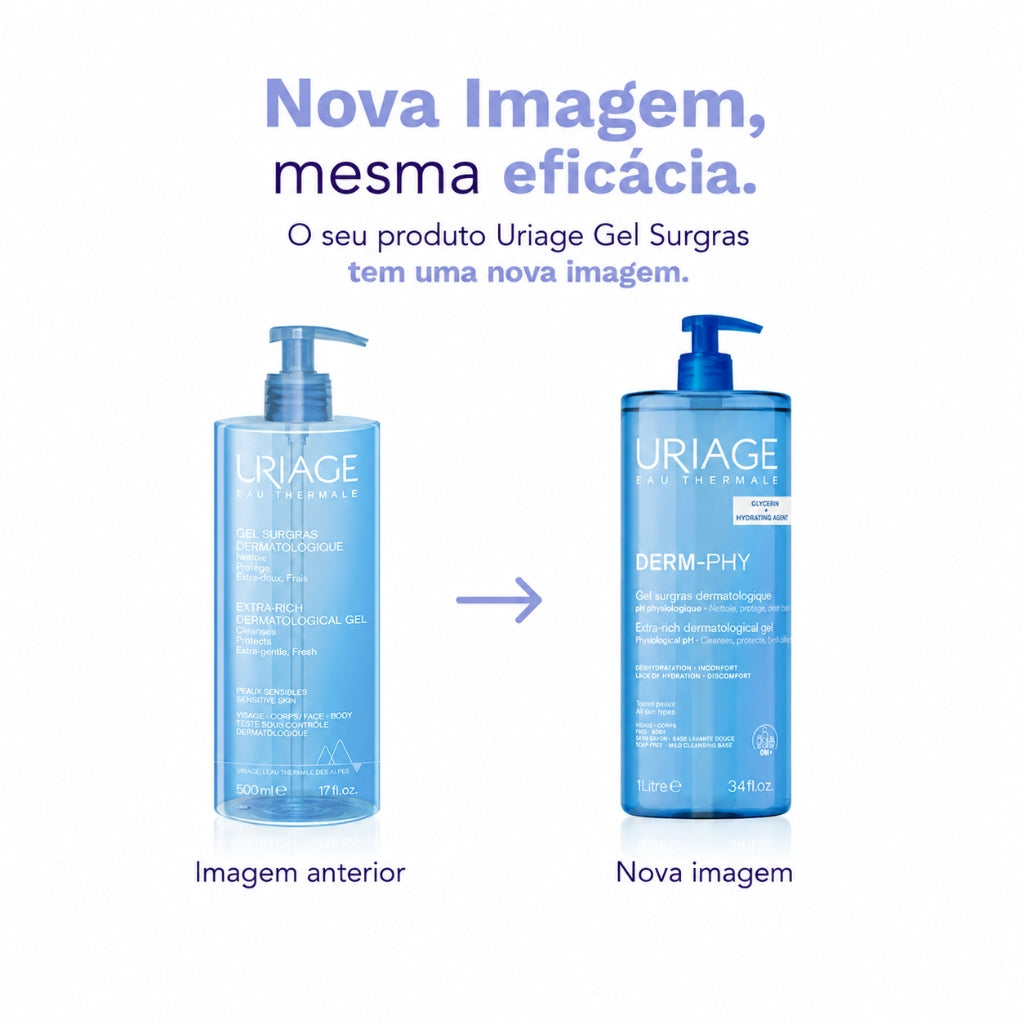 Uriage Derm-Phy Surgras Gel Dermatológico Uriage
