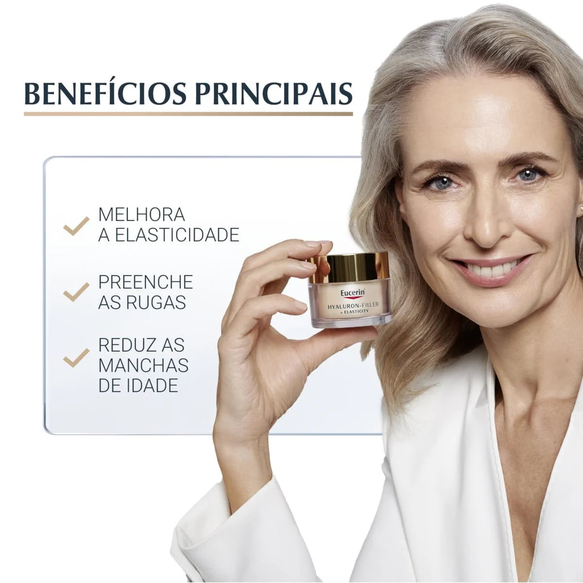 Eucerin Creme Dia Hyaluron-Filler + Elasticity FPS15 - Love my Pharma