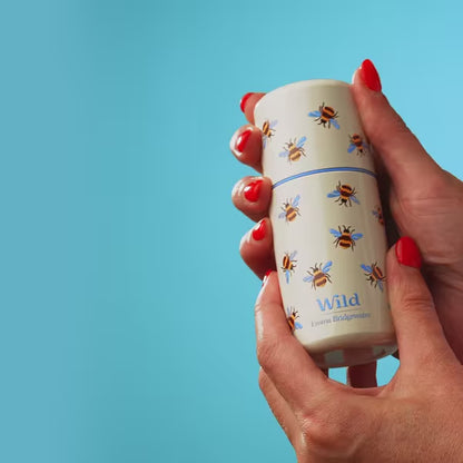 Desodorante natural en roll-on antitranspirante Wild – Estuche y Recarga Cath Kidston Azul, Coco y Vainilla