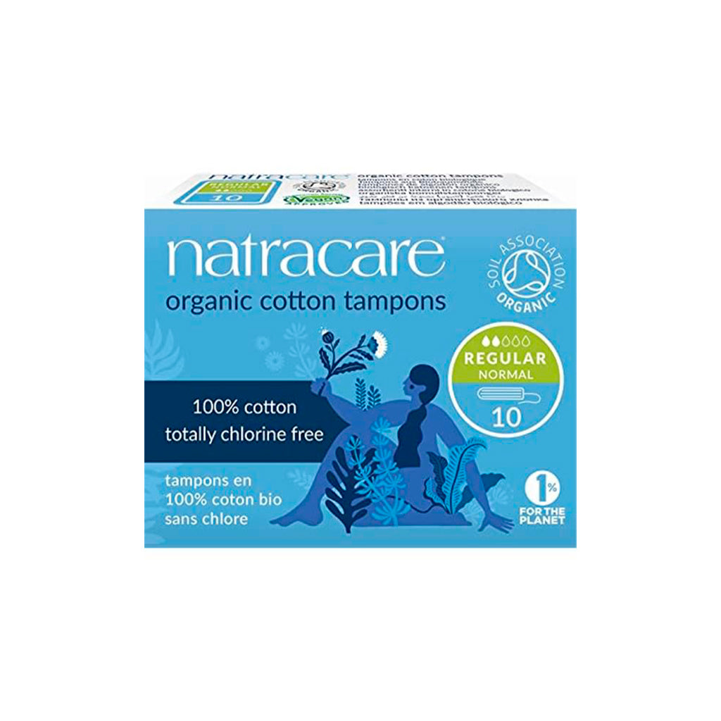 Natracare Tampões Regular com Algodão Biológico - Love my Pharma