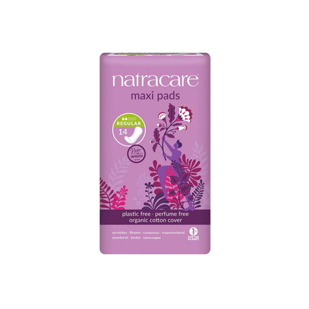 Natracare Pensos Higiénicos Regular com Algodão Biológico - Love my Pharma