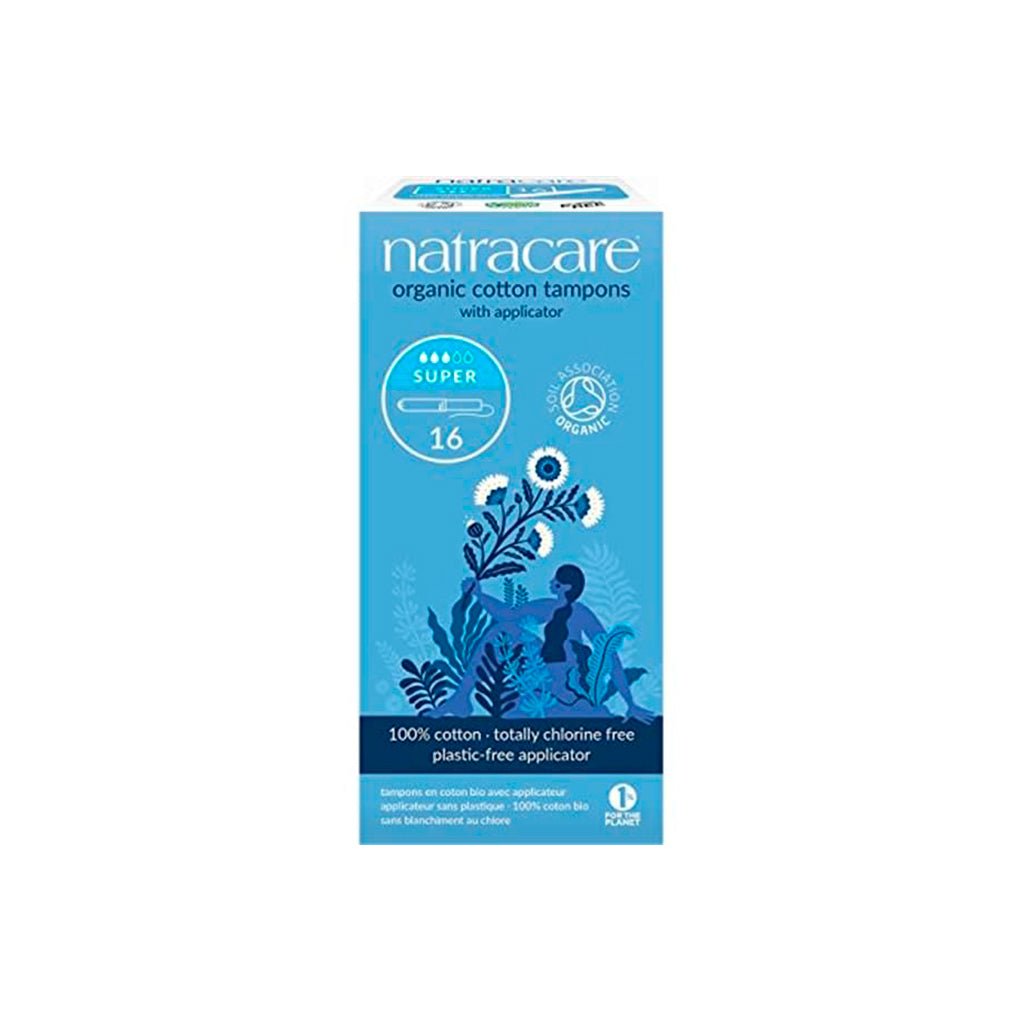 Natracare Tampões Super com Aplicador com Algodão Biológico - Love my Pharma