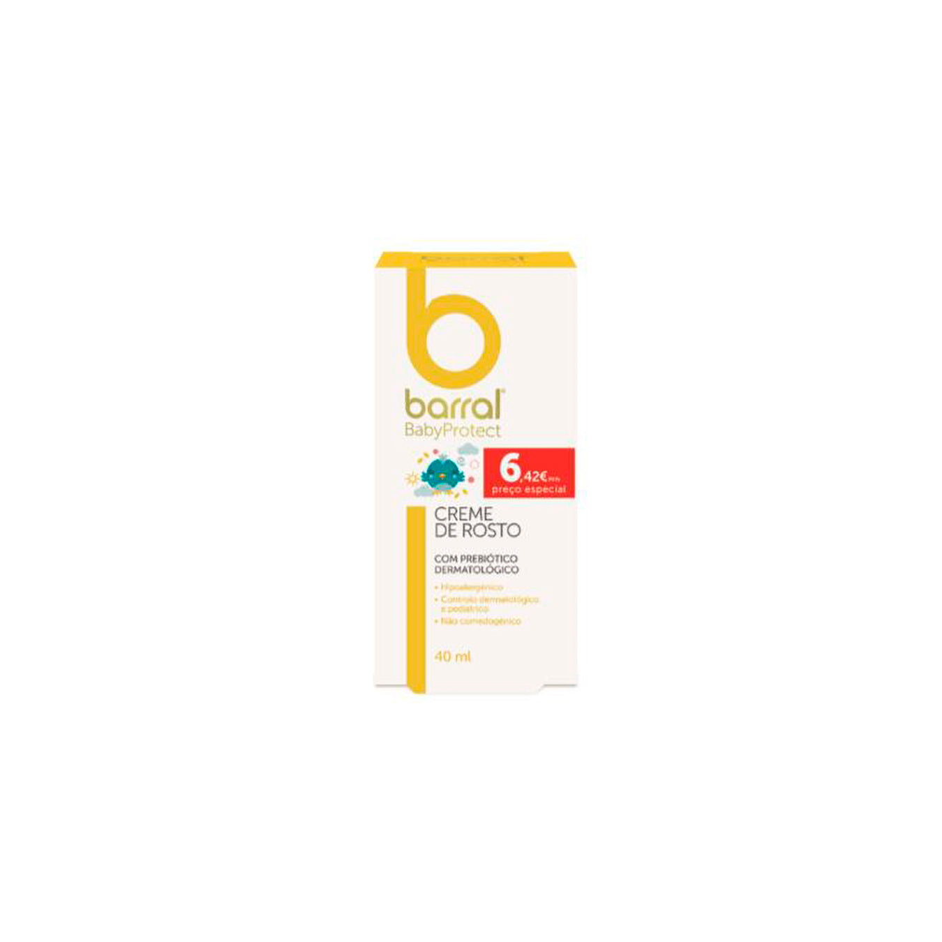Barral Creme Rosto BabyProtect - Preço Especial - Love my Pharma