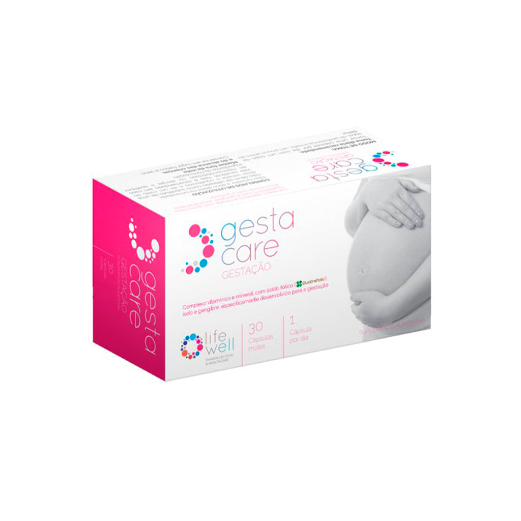 GestaCare Gestacare Gestação com Ácido Fólico e Omega 3 - Love my Pharma